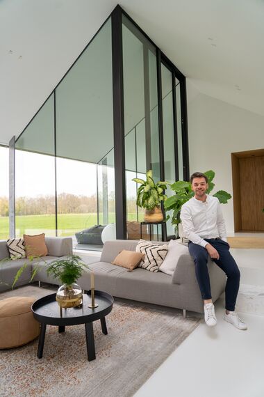 SlimLine 38 Doors, ConceptPatio 130 Sliding & Folding and ConceptSystem 77 Windows - Het Kleine Krikhaar located in Geesteren, The Netherlands