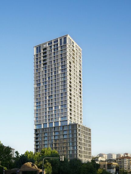 ConceptWall 50 Façades, ConceptSystem 68 Windows and ConceptSystem 59 Windows - Kuzu Kumru located in Ankara, Turkey