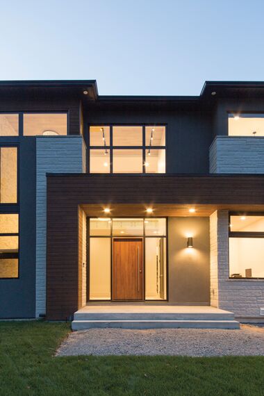 ConceptWall 50 Façades and ConceptSystem 77 Windows - Forest View Residence located inCanada