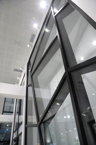 CS 86-HI (c) Cancelled Systems, CW 50-FP Façades, CS 77 Fire Proof Windows and CW 50-SC Façades - Office building Reynaers Ltd Birmingham HQ located in Birmingham, United Kingdom