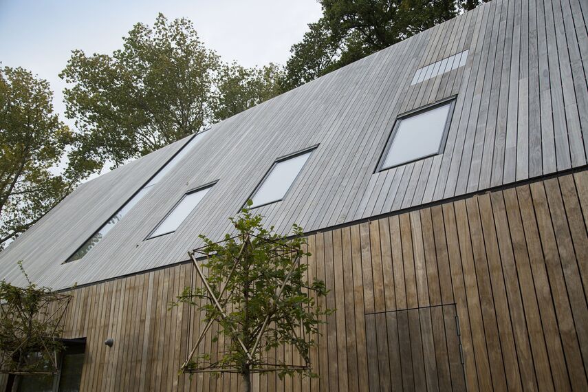 CS 86-HI (c) Cancelled Systems, ConceptWall 50 Façades and HiFinity Sliding & Folding - Villa Forest villa Voorschoten located in Voorschoten, The Netherlands