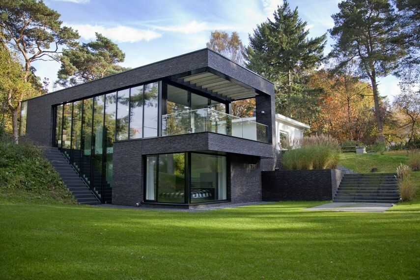 CS 38-SL Cancelled Systems, ConceptPatio 130 Sliding & Folding and ConceptWall 50 Façades - House Copierwoning located in Zeist, The Netherlands