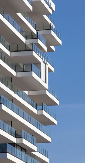 ConceptSystem 77 Windows and ConceptWall 50 Façades - Baelskaai 12 (Oosteroever) located in Oostende, Belgium