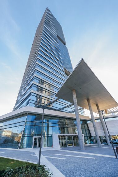 CW 50-SC Façades - Paragon Tower located in Ankara, Turkey
