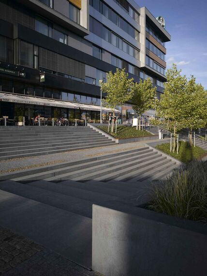 CS 86-HI (c) Cancelled Systems and ConceptWall 50 Façades - Západní město - City West - Office Building located in Prague, Czech Republic