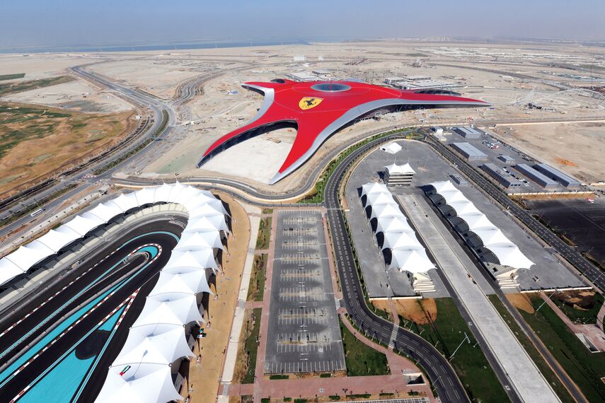 ConceptWall 86 Façades - Ferrari World Abu Dhabi located in Abu Dhabi, United Arab Emirates