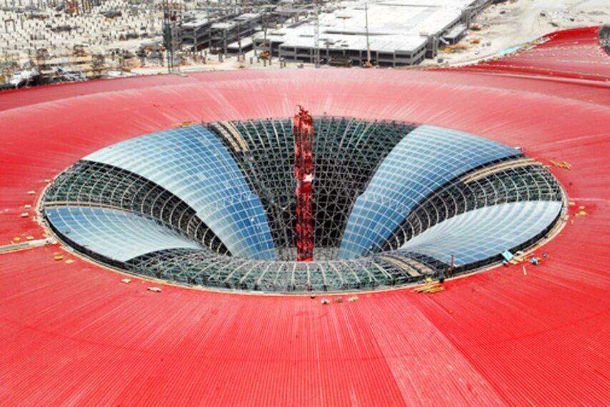 ConceptWall 86 Façades - Ferrari World Abu Dhabi located in Abu Dhabi, United Arab Emirates