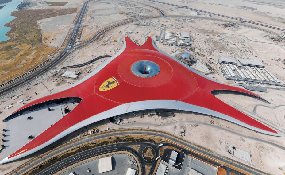 ConceptWall 86 Façades - Ferrari World Abu Dhabi located in Abu Dhabi, United Arab Emirates