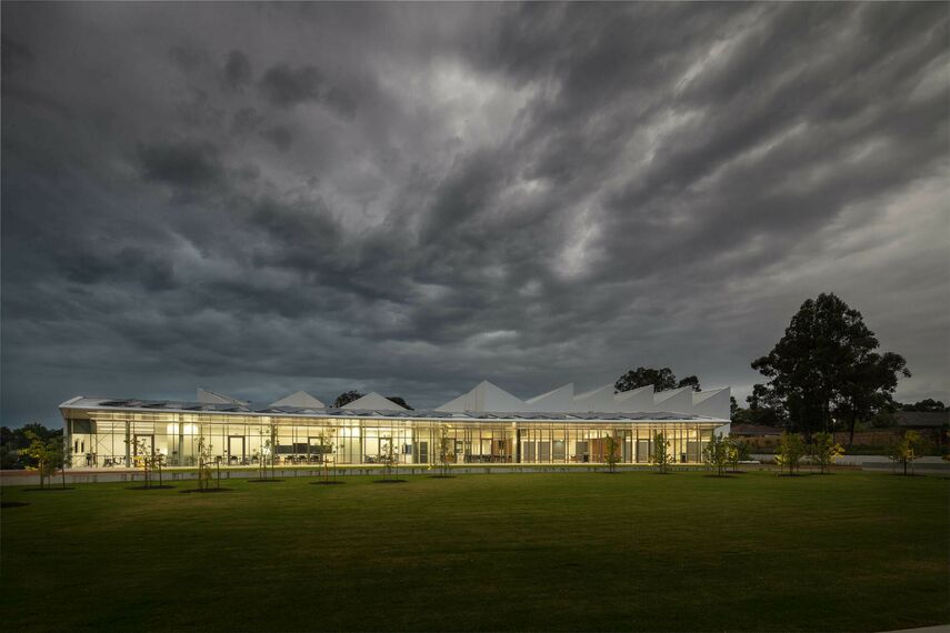 ConceptWall 50 Façades and SlimLine 38 Windows - Nunawading Community Hub located in Nunawading, Australia