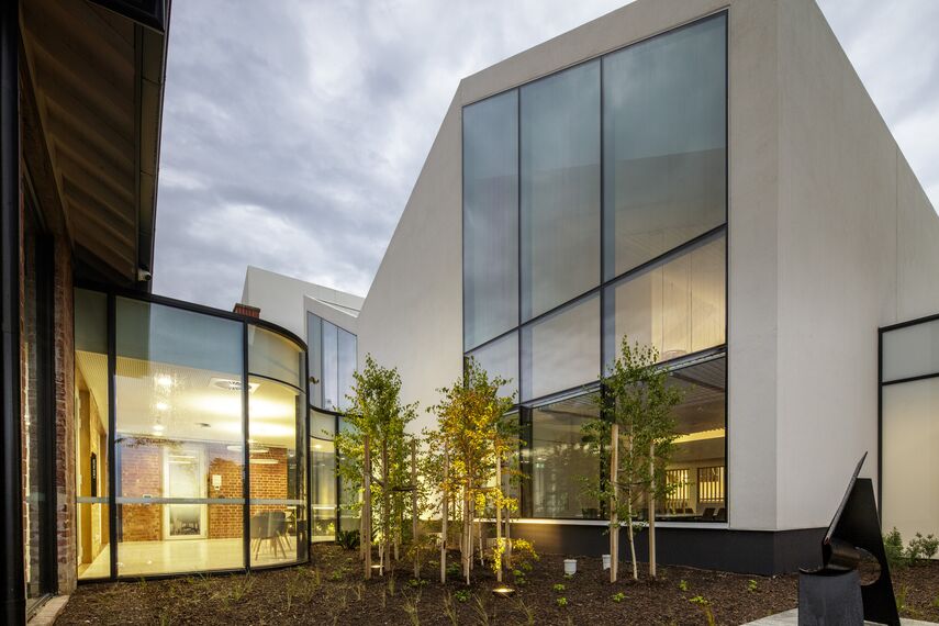 ConceptWall 50 Façades and SlimLine 38 Windows - Nunawading Community Hub located in Nunawading, Australia