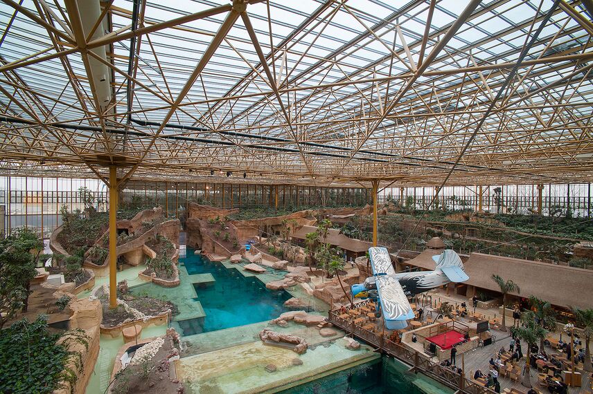 ConceptWall 50 Façades, ConceptSystem 77 Windows, CS 77 HI Windows and CW 50-HI Façades - Edenya at Pairi Daiza, the world's largest tropical greenhouse located in Brugelette, Belgium
