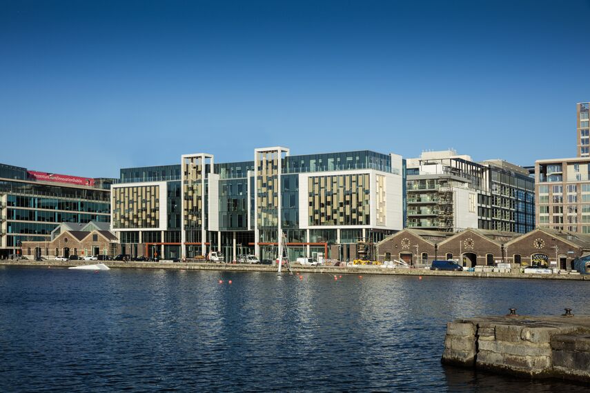 ConceptWall 50 Façades and ConceptSystem 77 Doors - The Reflector located in Dublin, Ireland