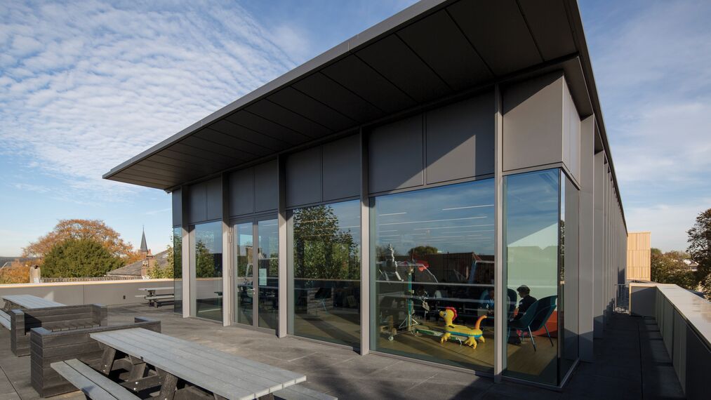 ConceptWall 50 Façades and ConceptSystem 77 Windows - Deventer Library located in Deventer, The Netherlands
