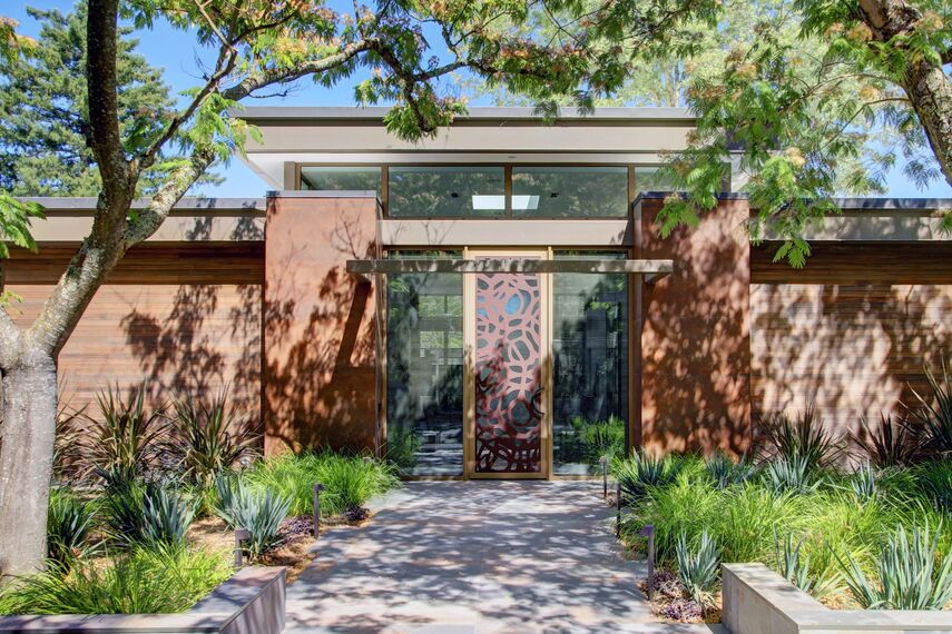 ConceptSystem 68 Windows, ConceptFolding 77 Sliding & Folding and ConceptSystem 68 Doors - Modern Prairie House located in Sonoma Wine Country, United States of America