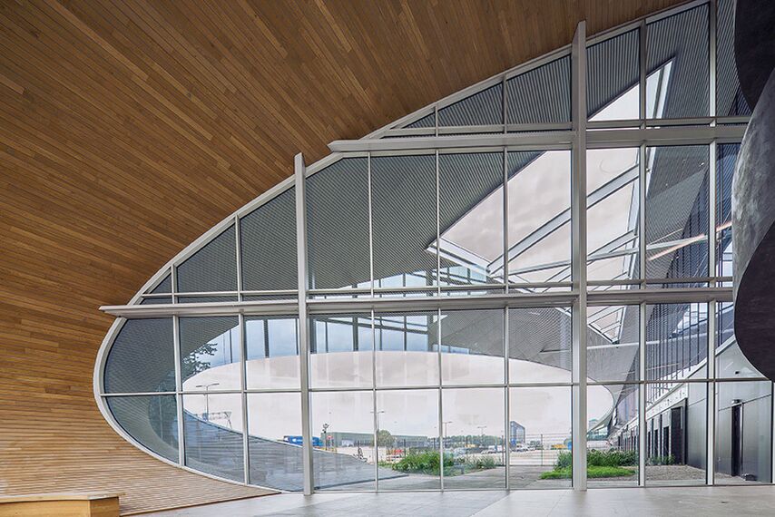 ConceptFolding 77 Sliding & Folding and ConceptWall 50 Façades - DC New Logic III located in Tilburg, The Netherlands