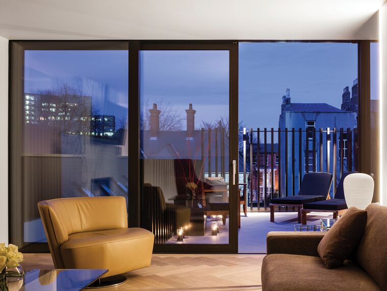 ConceptSystem 77 Doors and CS 77 Fire Proof Doors - Percy Lane located in Dublin, Ireland