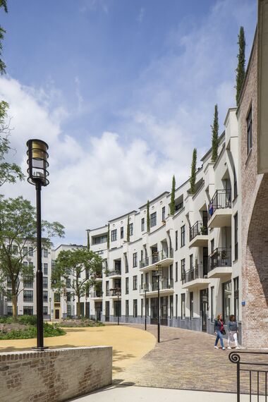 SlimLine 38 Windows and ConceptWall 50 Façades - Maankwartier located in Heerlen, The Netherlands