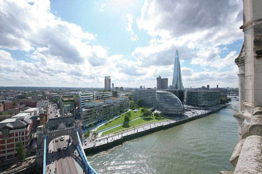 ConceptSystem 68 Windows, ConceptWall 60 Façades, ConceptPatio 130 Sliding & Folding, ConceptSystem 77 Windows, ConceptPatio 155 Sliding & Folding, ConceptSystem 77 Doors and ConceptWall 50 Façades - Apartmentcomplex One Tower Bridge located in London, United Kingdom