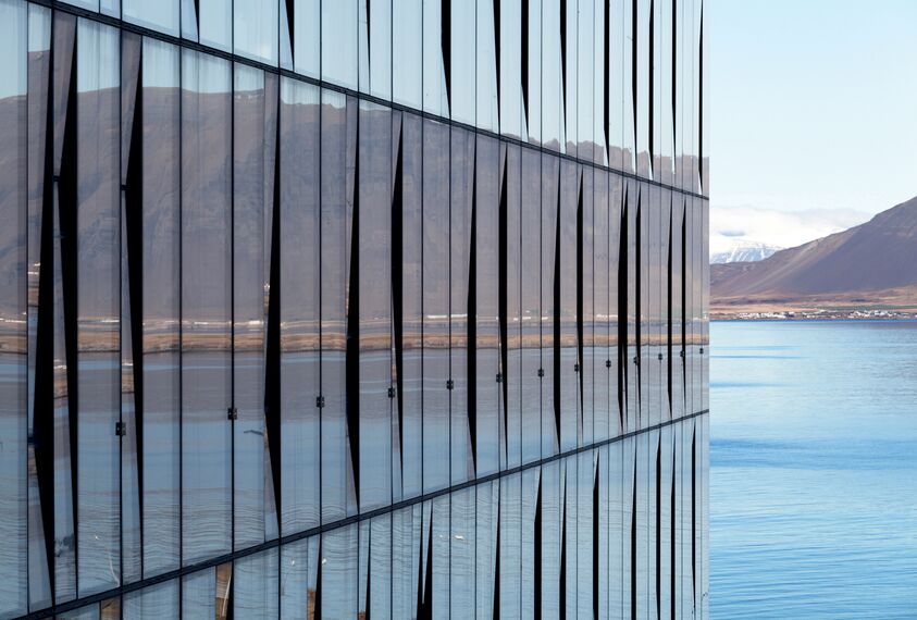 ConceptWall 86 Façades - Höfdatorg located in Reykjavik, Iceland