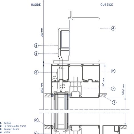 ConceptSystem 77 Doors, ConceptPatio 68 Sliding & Folding and HiFinity Sliding & Folding - Casa Las Palmeras located inSpain