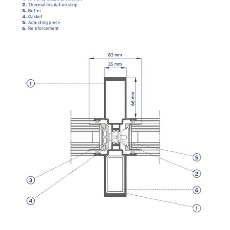 ConceptSystem 77 Doors, ConceptPatio 68 Sliding & Folding and HiFinity Sliding & Folding - Casa Las Palmeras located inSpain