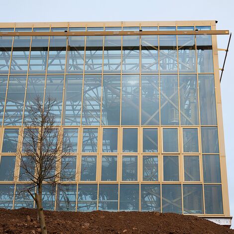 ConceptWall 50 Façades, ConceptSystem 77 Windows, CS 77 HI Windows and CW 50-HI Façades - Edenya at Pairi Daiza, the world's largest tropical greenhouse located in Brugelette, Belgium