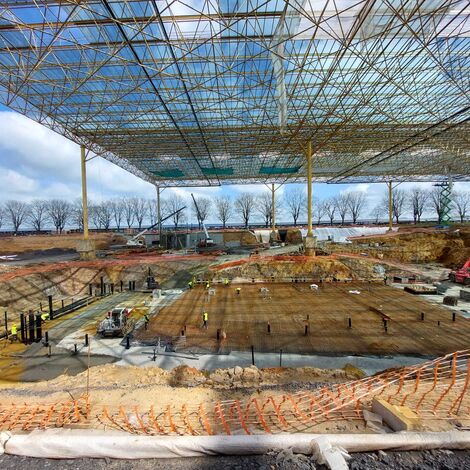 ConceptWall 50 Façades, ConceptSystem 77 Windows, CS 77 HI Windows and CW 50-HI Façades - Edenya at Pairi Daiza, the world's largest tropical greenhouse located in Brugelette, Belgium
