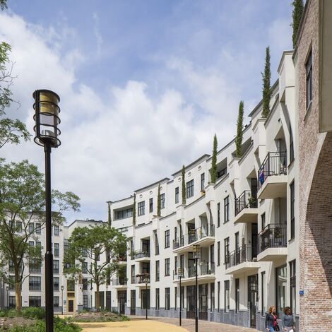SlimLine 38 Windows and ConceptWall 50 Façades - Maankwartier located in Heerlen, The Netherlands
