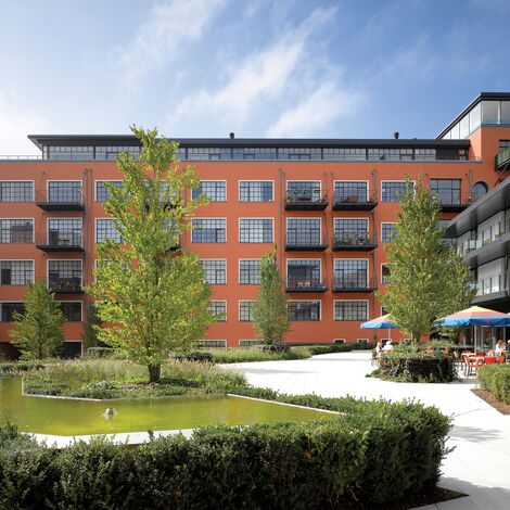 CS 38-SL Cancelled Systems and ConceptSystem 77 Windows - Apartmentcomplex 7even Gardens located in Leuven, Belgium