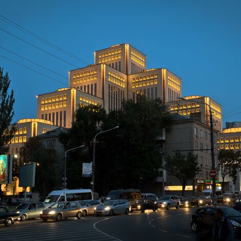 ConceptWall 50 Façades - Community centre Menorah Jewish Multifunctional Centre located in Dnepropetrovsk, Ukraine