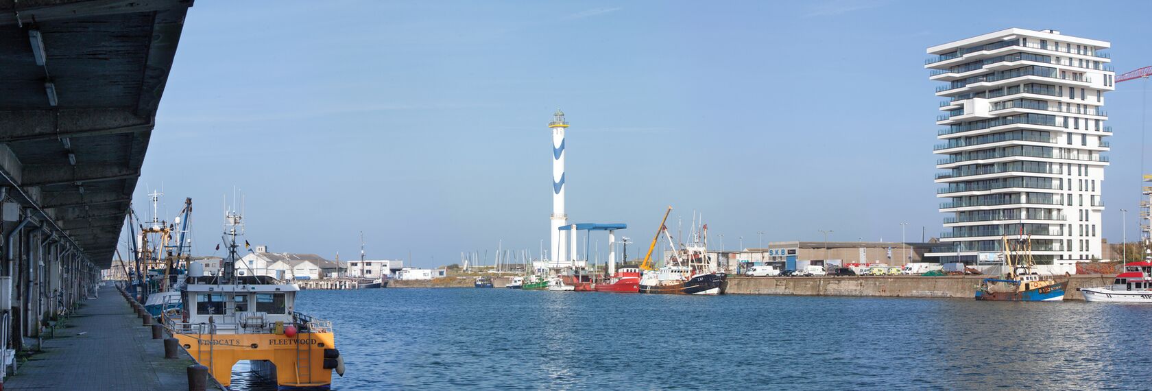 ConceptSystem 77 Windows and ConceptWall 50 Façades - Baelskaai 12 (Oosteroever) located in Oostende, Belgium