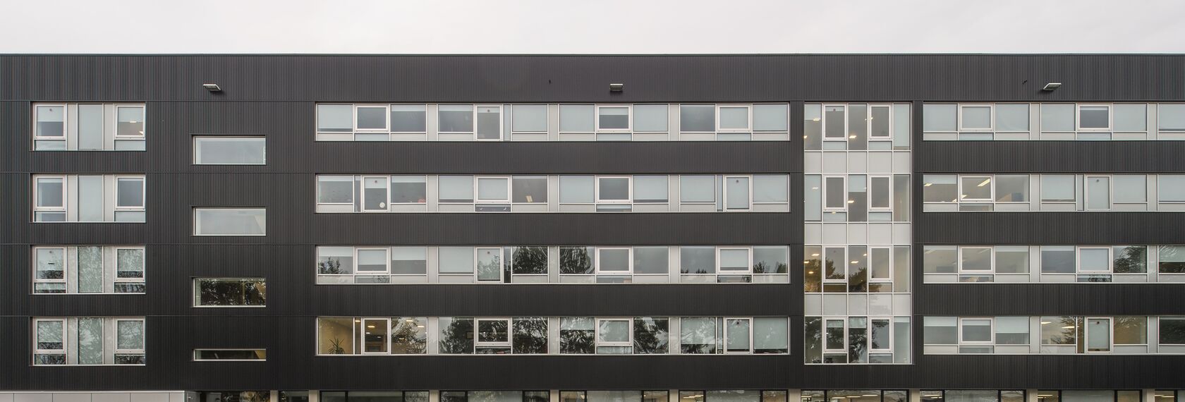 ConceptWall 50 Façades, CD 68 Doors and TS 68 Windows - College/University University of Rouen located in Rouen, France