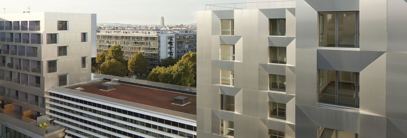 XS 68 Windows and ConceptFolding 77 Sliding & Folding - Apartmentcomplex Macdonald warehouse - Lot N5 and S6 located in Paris, France