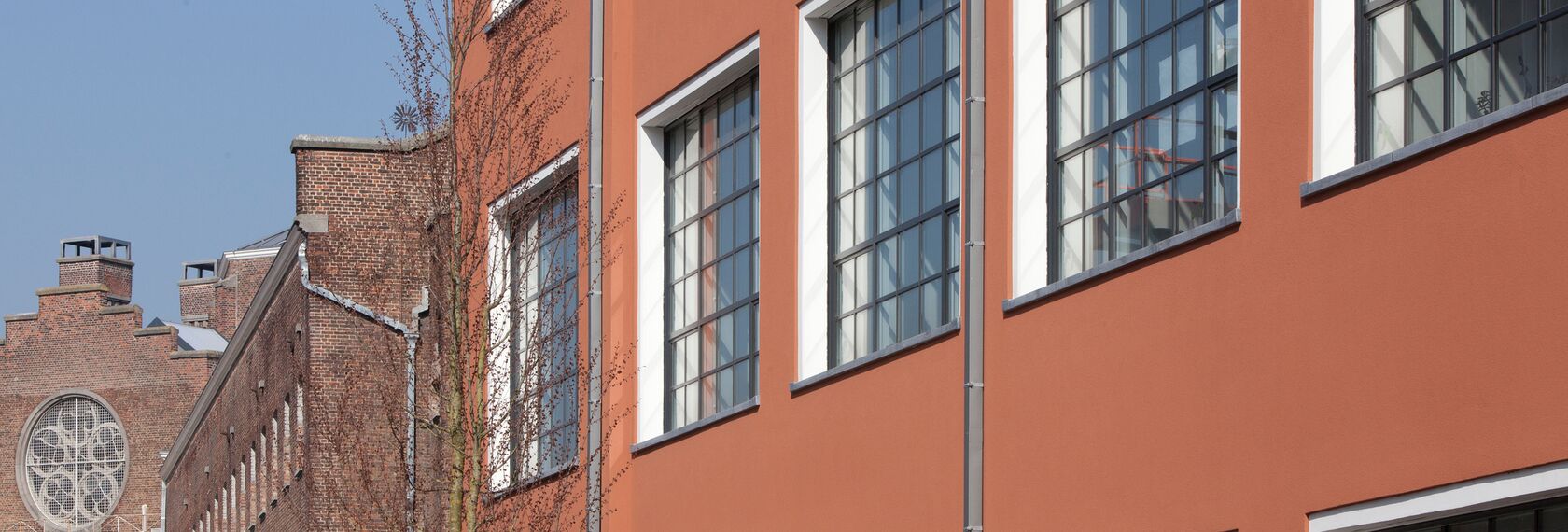 CS 38-SL Cancelled Systems and ConceptSystem 77 Windows - Apartmentcomplex 7even Gardens located in Leuven, Belgium