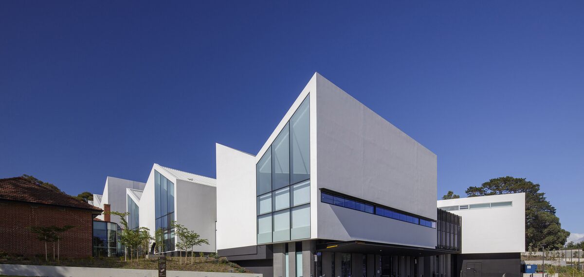 ConceptWall 50 Façades and SlimLine 38 Windows - Nunawading Community Hub located in Nunawading, Australia