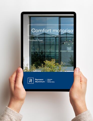 Reynaers Aluminium comfort motorisation brochure