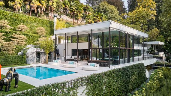 SlimLine 38 Windows, SlimLine 38 Doors, HiFinity Sliding & Folding, ConceptRoof 120 Conservatories, SlimLine 38 Standard Windows, SlimLine 38 Classic Windows, SlimLine 38 Standard Doors and SlimLine 38 Classic Doors - Villa R&N located in Milan, Italy