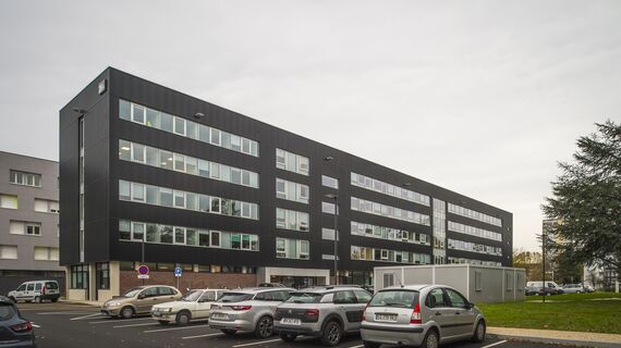 ConceptWall 50 Façades, CD 68 Doors and TS 68 Windows - University of Rouen located in Rouen, France