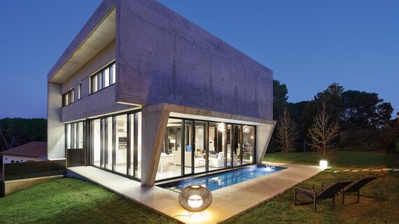 ConceptWall 50 Façades - Casa Bielman - Rios located inSpain