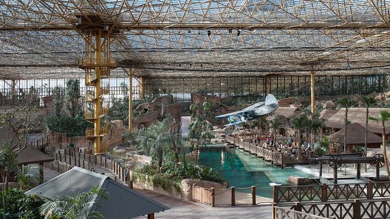 ConceptWall 50 Façades, ConceptSystem 77 Windows, CS 77 HI Windows and CW 50-HI Façades - Edenya at Pairi Daiza, the world's largest tropical greenhouse located in Brugelette, Belgium